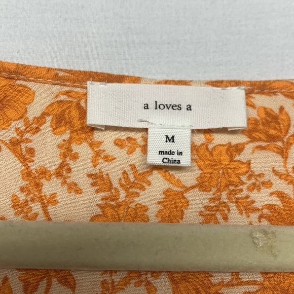 A Loves A Anthropology Floral Pattern Dress - Picture 7 of 9